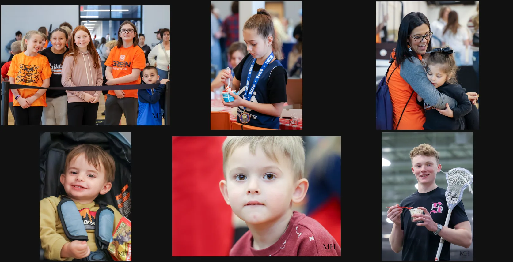 Community moments — families, kids, and attendees enjoying the event